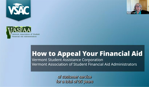 Appealing your financial aid offers