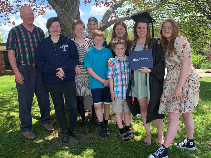 Callen Ferris and family