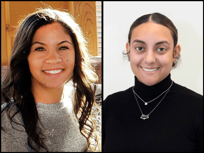 Tia Stillman and Olivia Scher