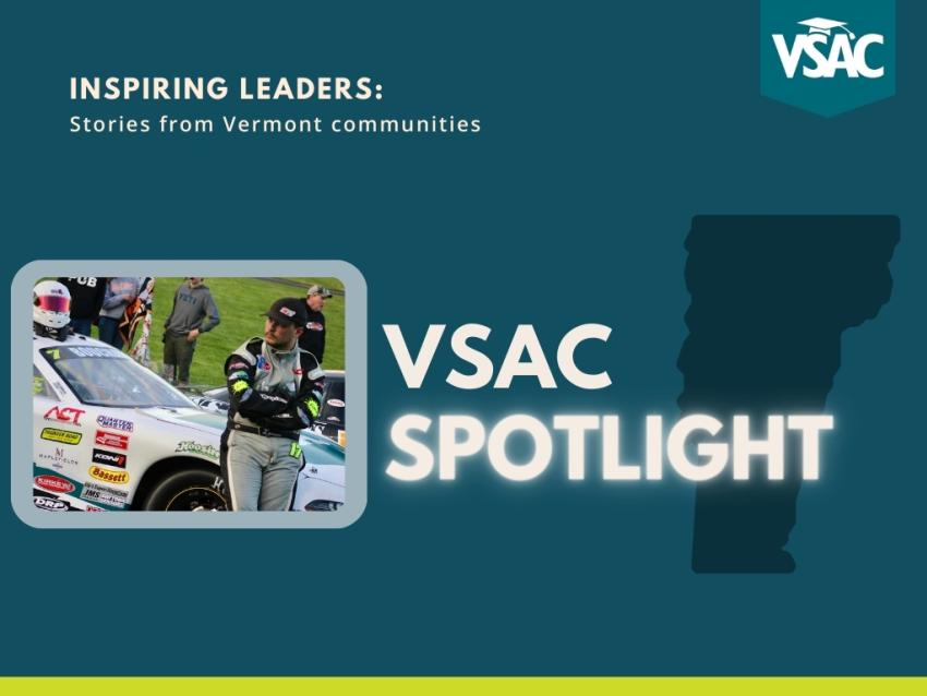 Cooper Bouchard and the VSAC car