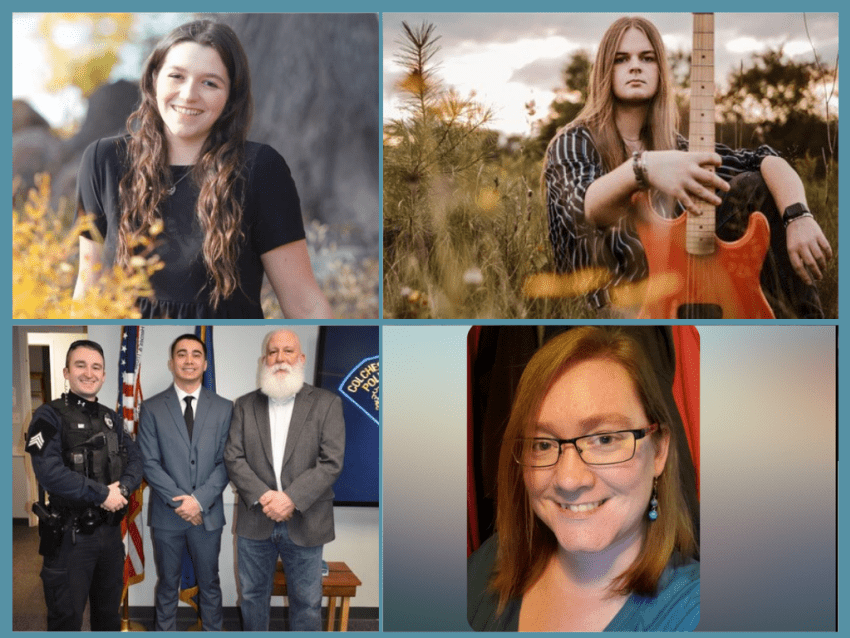 Four Vermonters collage