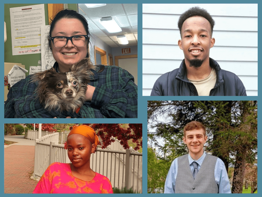 Giving thanks compilation of Vermont students