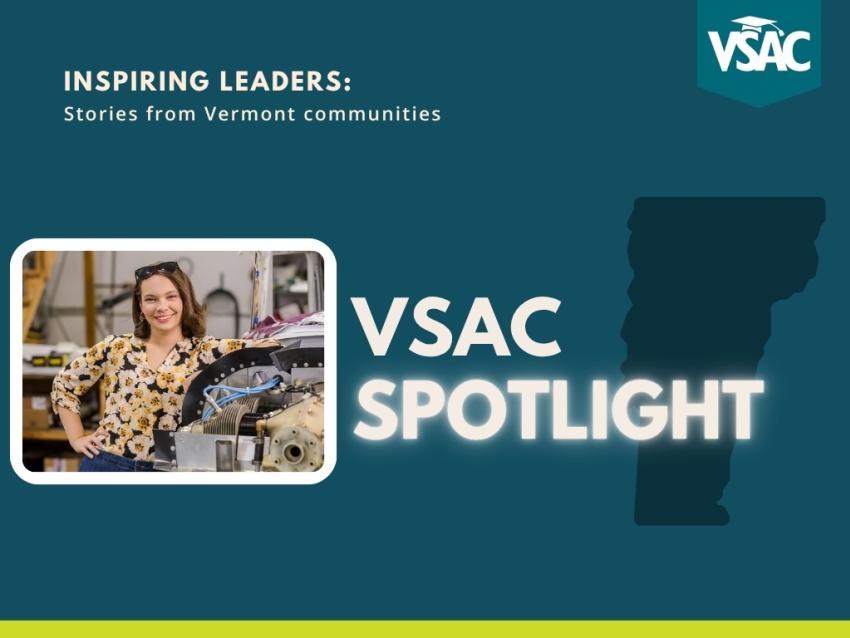 young woman leaning on an engine