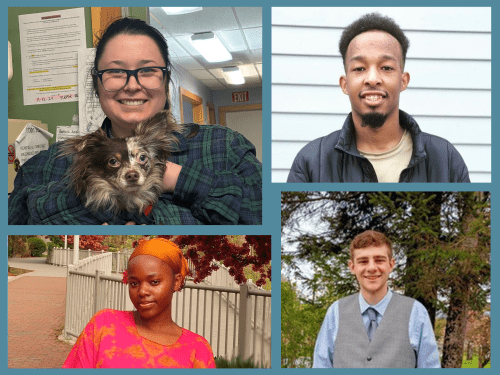 Giving thanks compilation of Vermont students