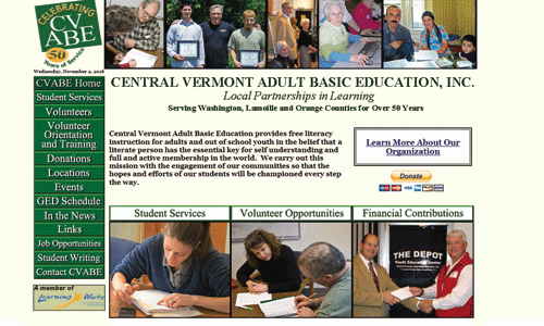 Central Vermont Adult Basic Education