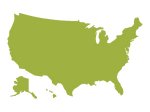 united states silhouette