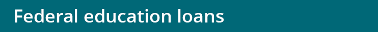 federal loan label